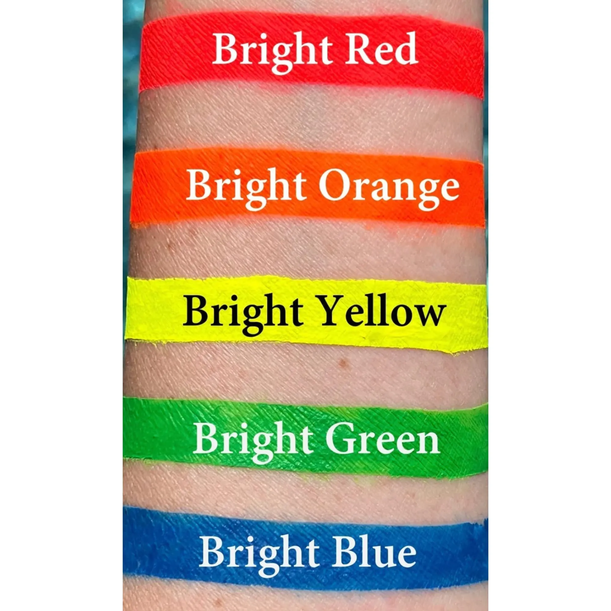 Addictive Cosmetics Bright Orange Cake Eyeliner with Applicator Brush - Water Activated Dry Pressed Eyeliner - Long-Lasting, Vibrant Color, Smudge Resistant - Vegan Cruelty Free (Bright Orange)