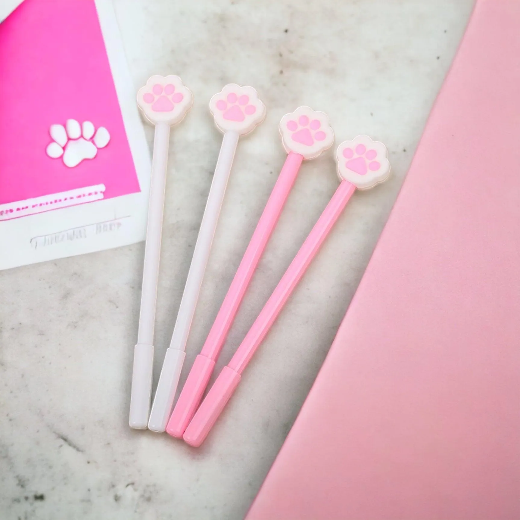 Animal Lovers' Paw Gel Pen - A Unique and Fun Writing Experience