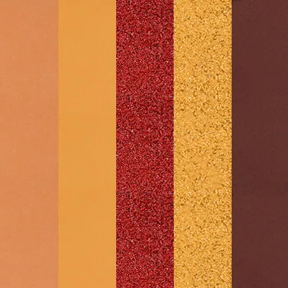 Blooming Hues 5 shade palette