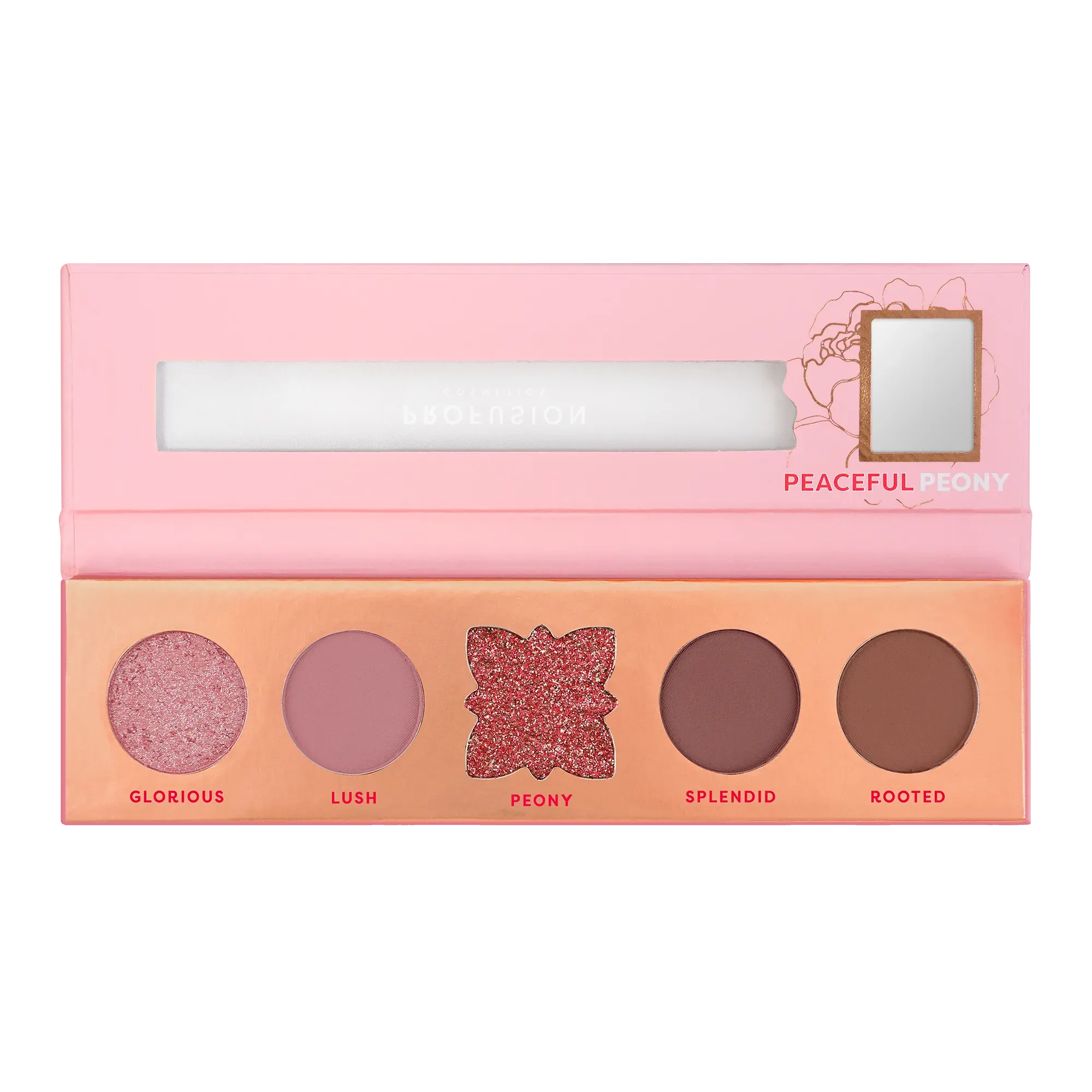 Blooming Hues 5 shade palette
