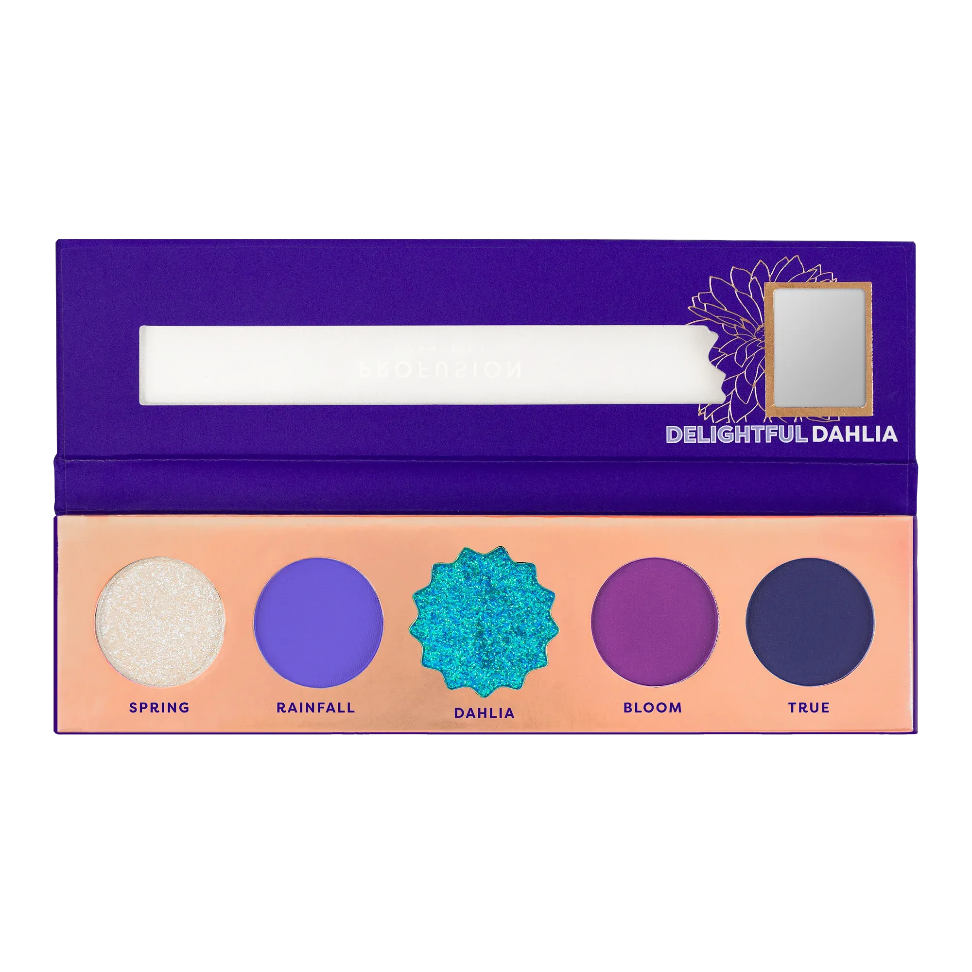 Blooming Hues 5 shade palette