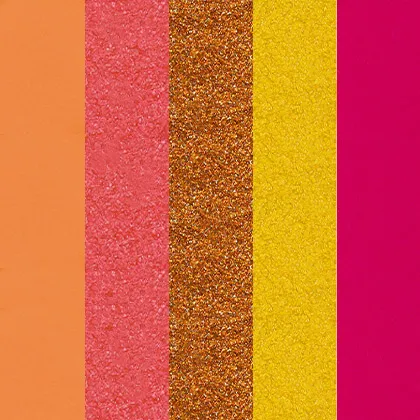 Blooming Hues 5 shade palette
