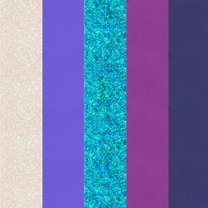 Blooming Hues 5 shade palette
