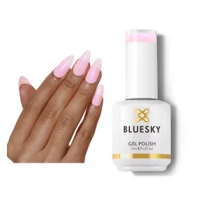 BLUESKY Gel Polish for Nails Color Pink Fragrant, Salon Manicure Single Bottle, Long Lasting&Chip Resistant,15ml,80502P/NEGLIGEE