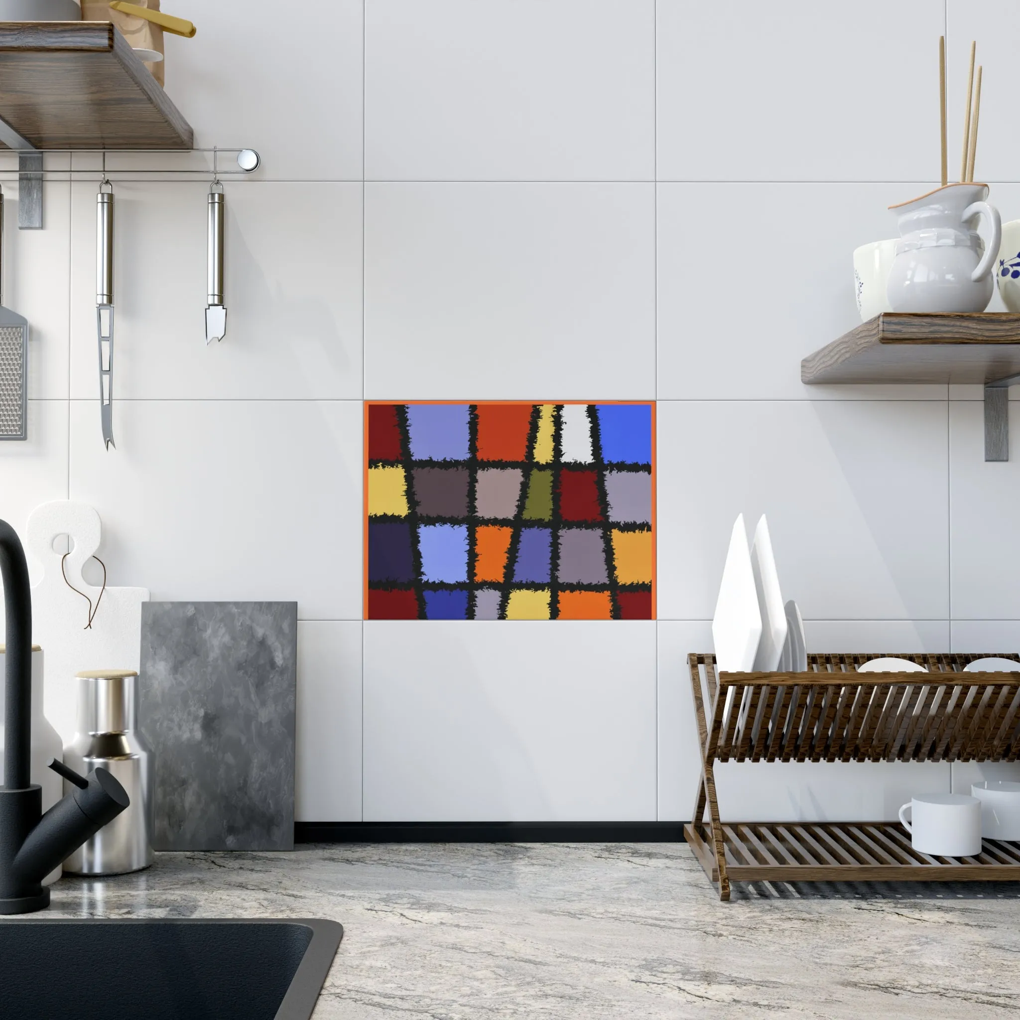 Ceramic Photo Tile, Block