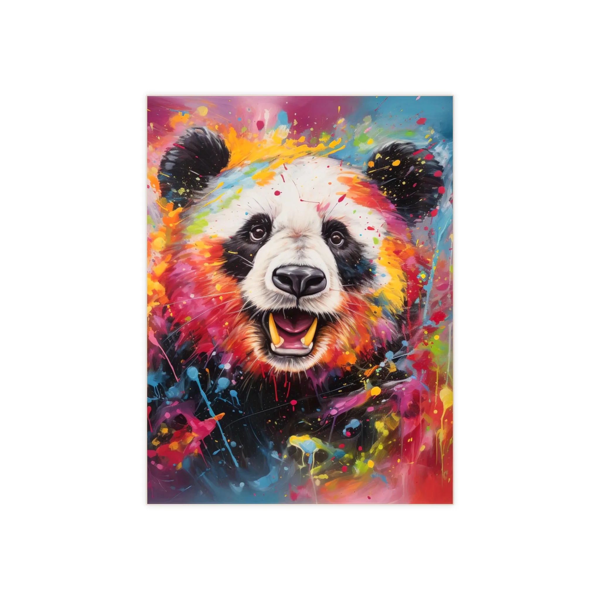 Ceramic Photo Tile, Panda