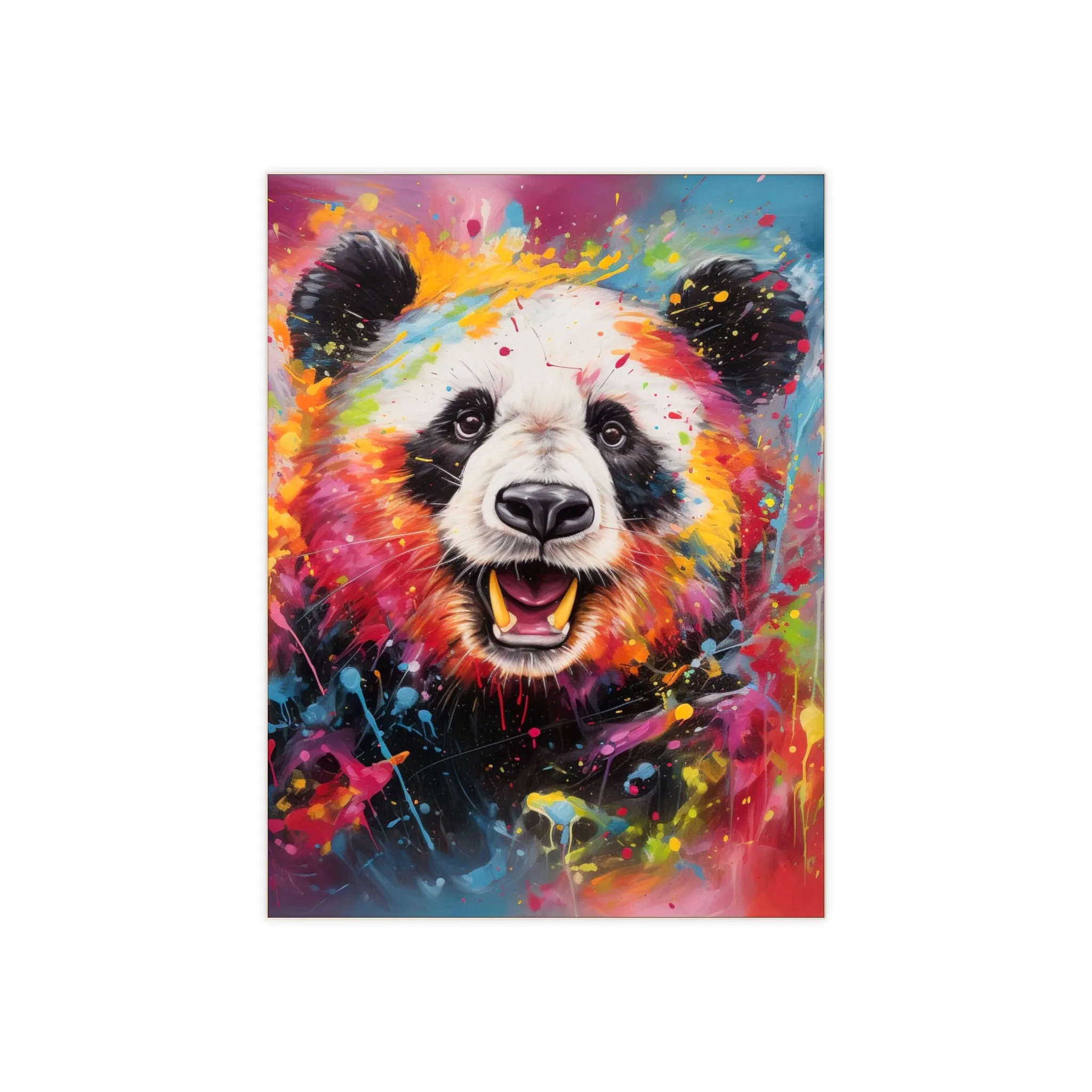 Ceramic Photo Tile, Panda