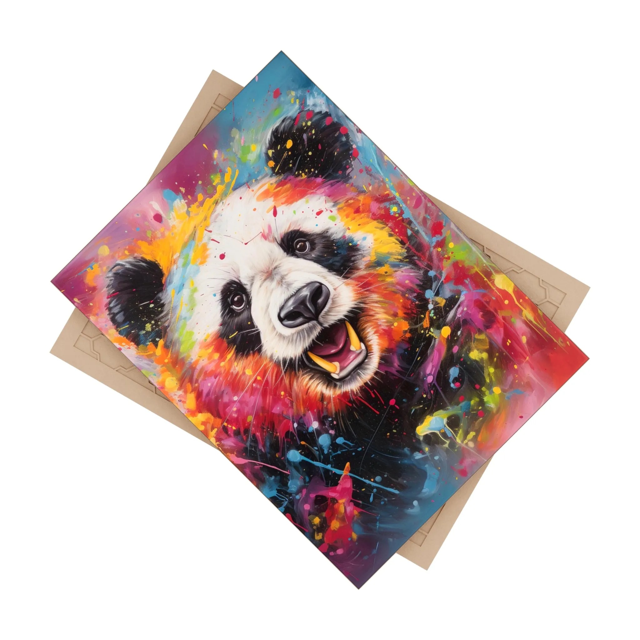 Ceramic Photo Tile, Panda
