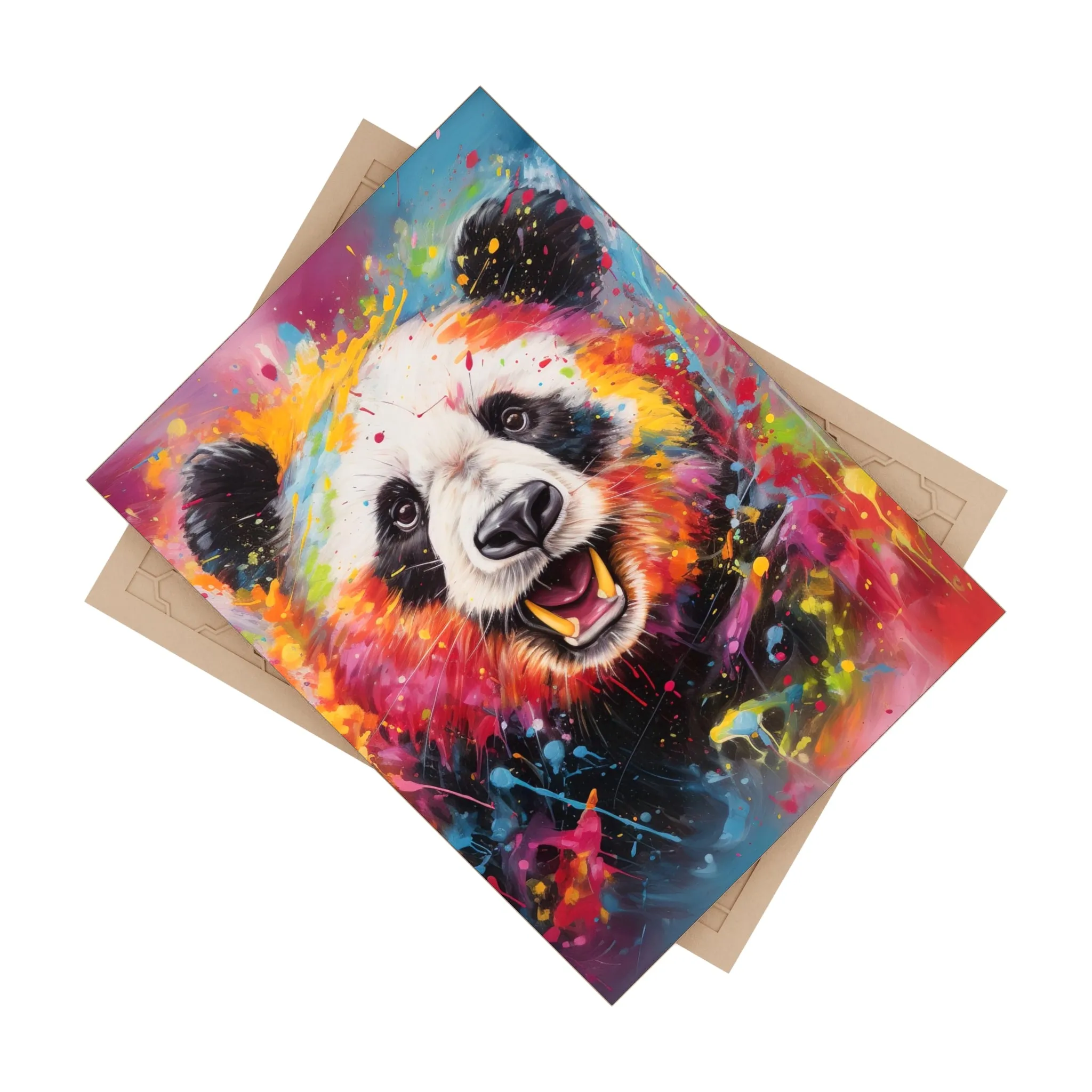 Ceramic Photo Tile, Panda