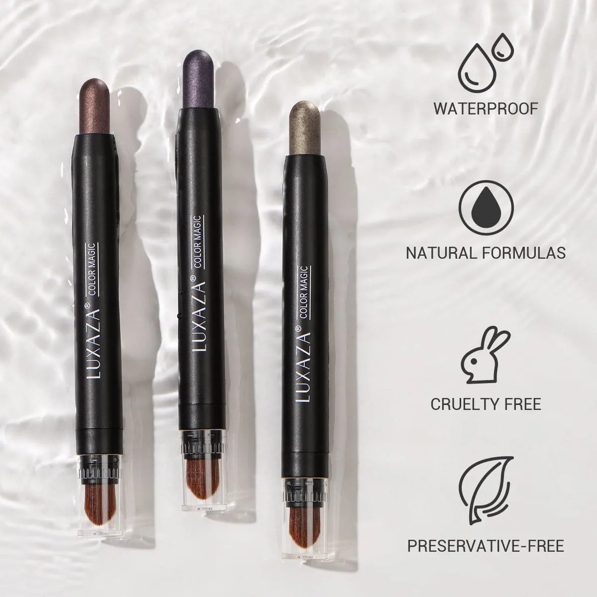 Classic Eyeshadow Stick(3pcs)-Meteorites