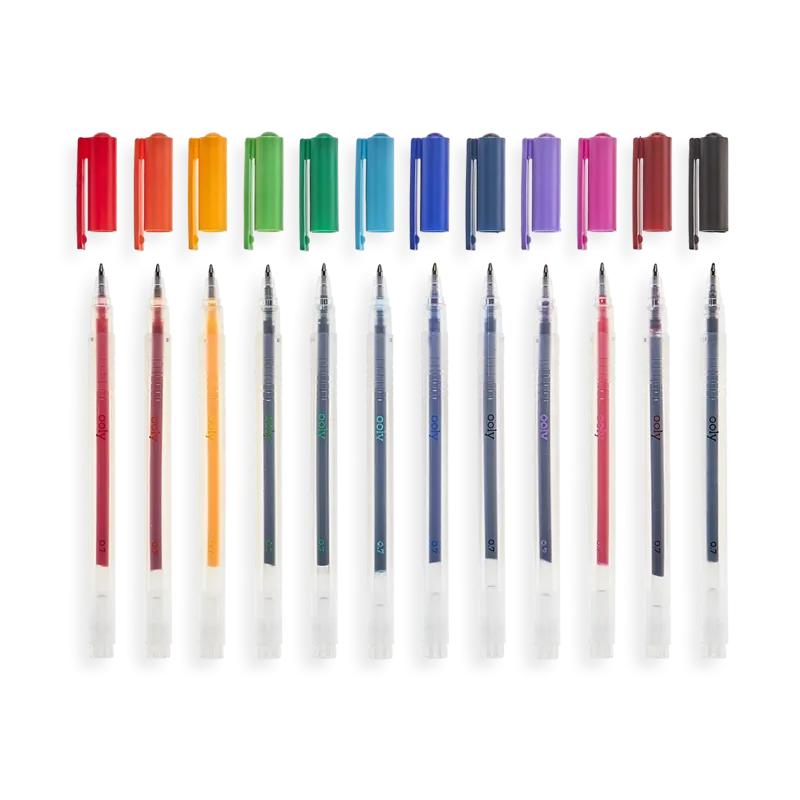 Color Luxe Fine Tip Gel Pens