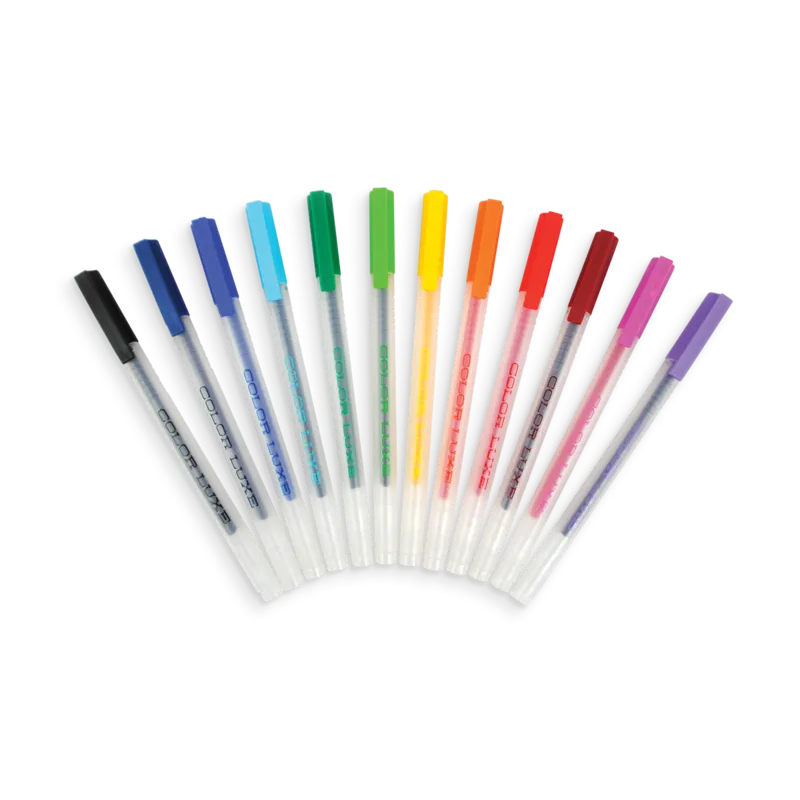 Color Luxe Fine Tip Gel Pens