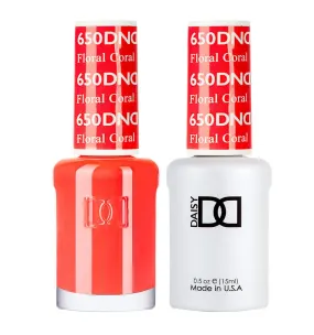 Dnd Gel 650 Floral Coral