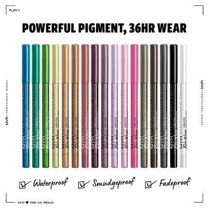 Epic Wear Liner Stick Long-lasting eyeliner Turquoise Storm, Nyx Professional Makeup
