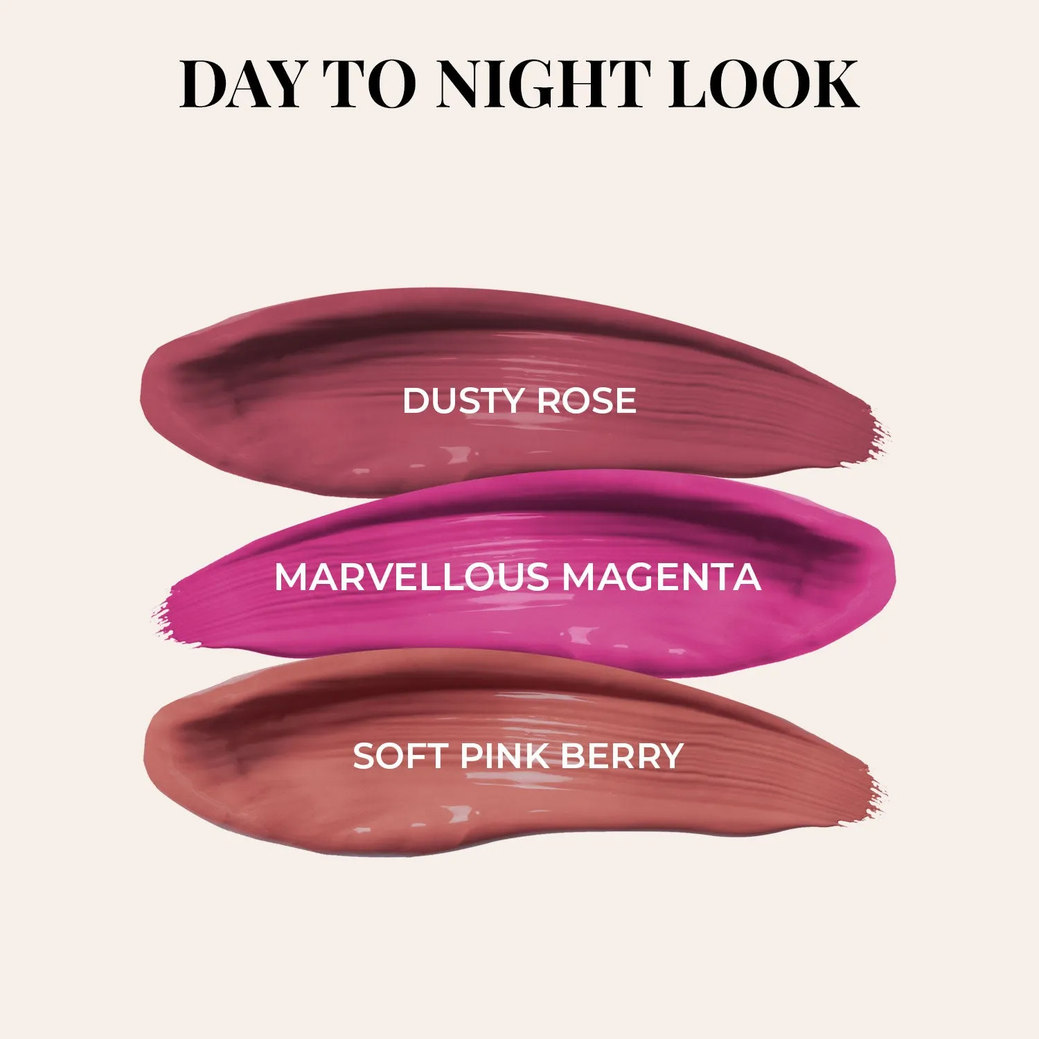 Full-Size Herb Enriched Matte Liquid Lipstick Kit - Set of 3 (Day & Office Look) - GWP