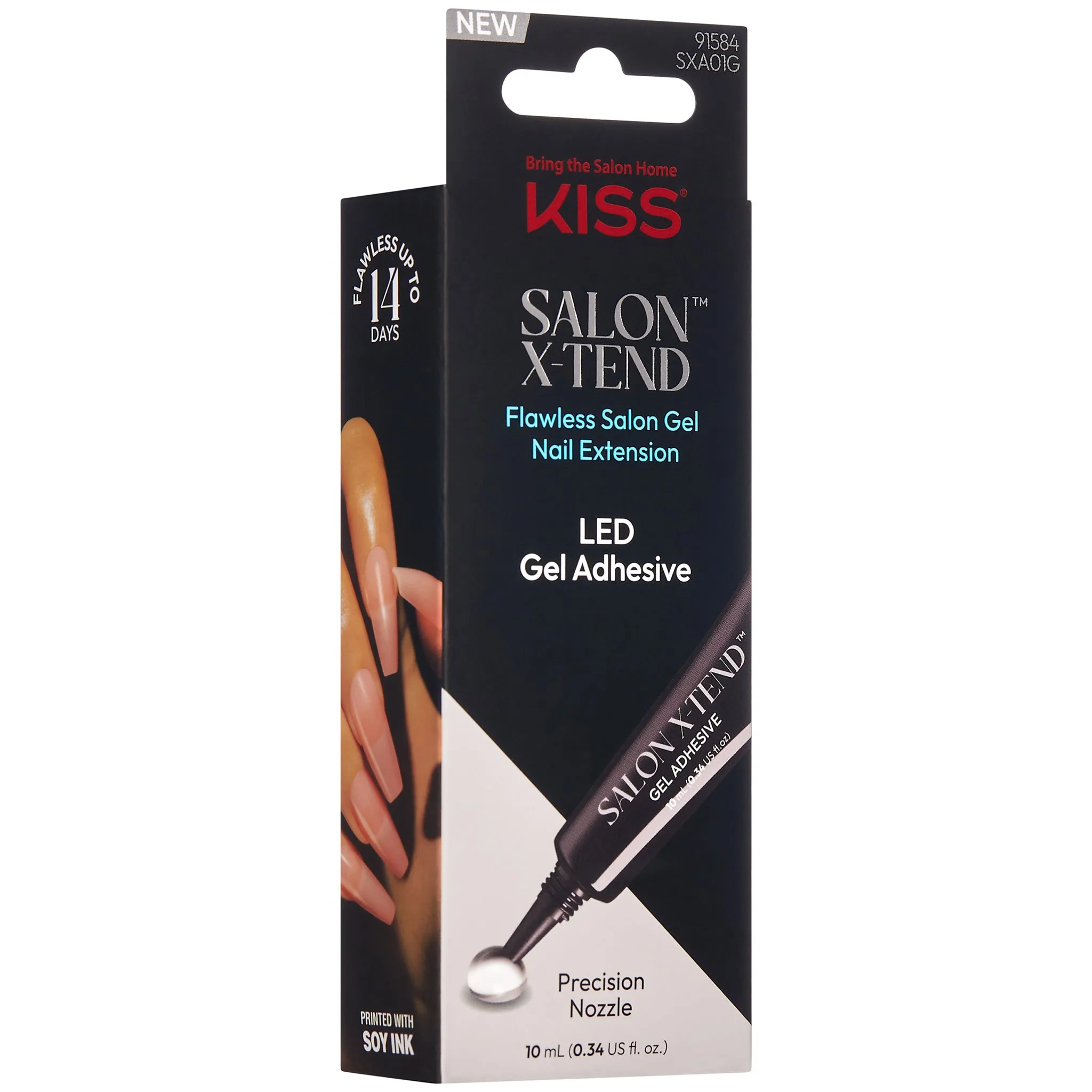 Kiss False Nails Salon X-Tend - LED Gel Adhesive (10ml)