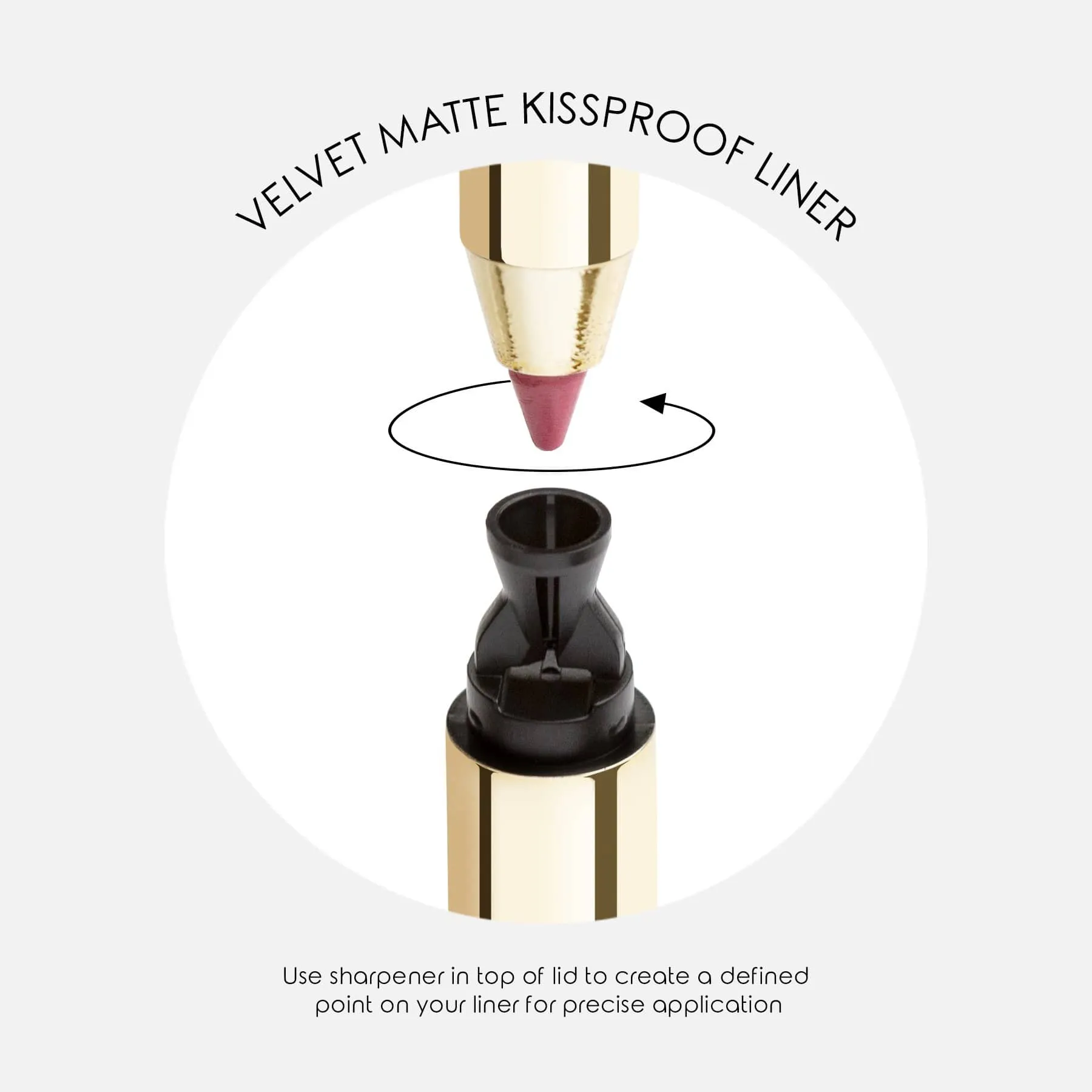 Kissproof Matte Liner Duo - Nude Roses