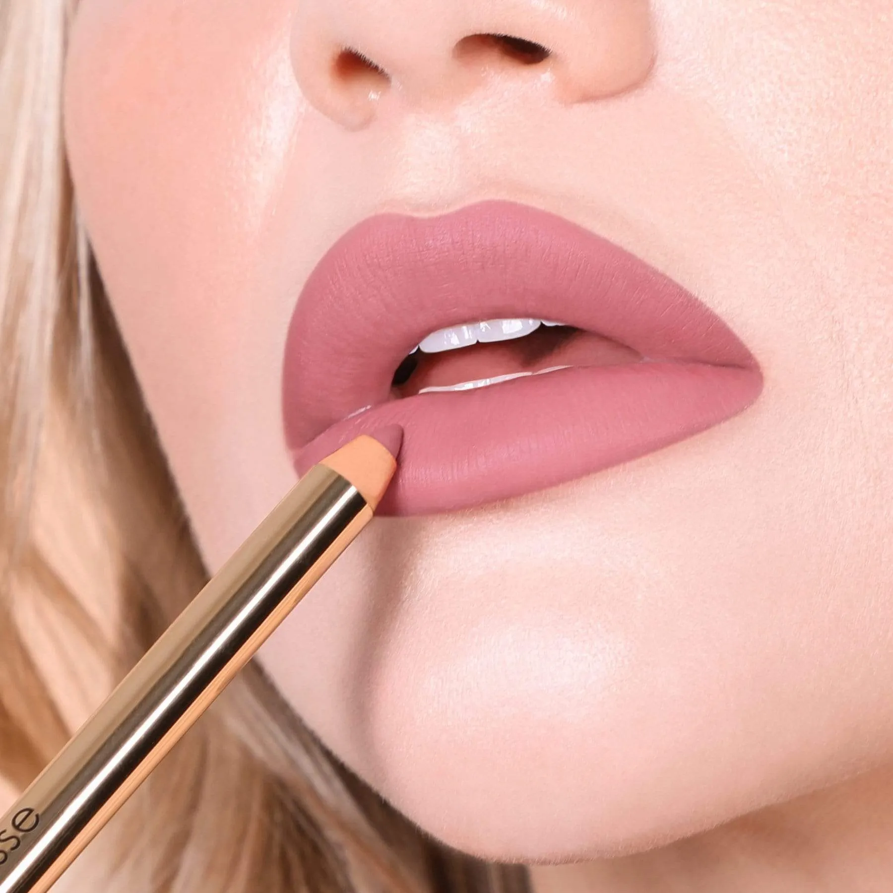 Kissproof Matte Liner Duo - Nude Roses