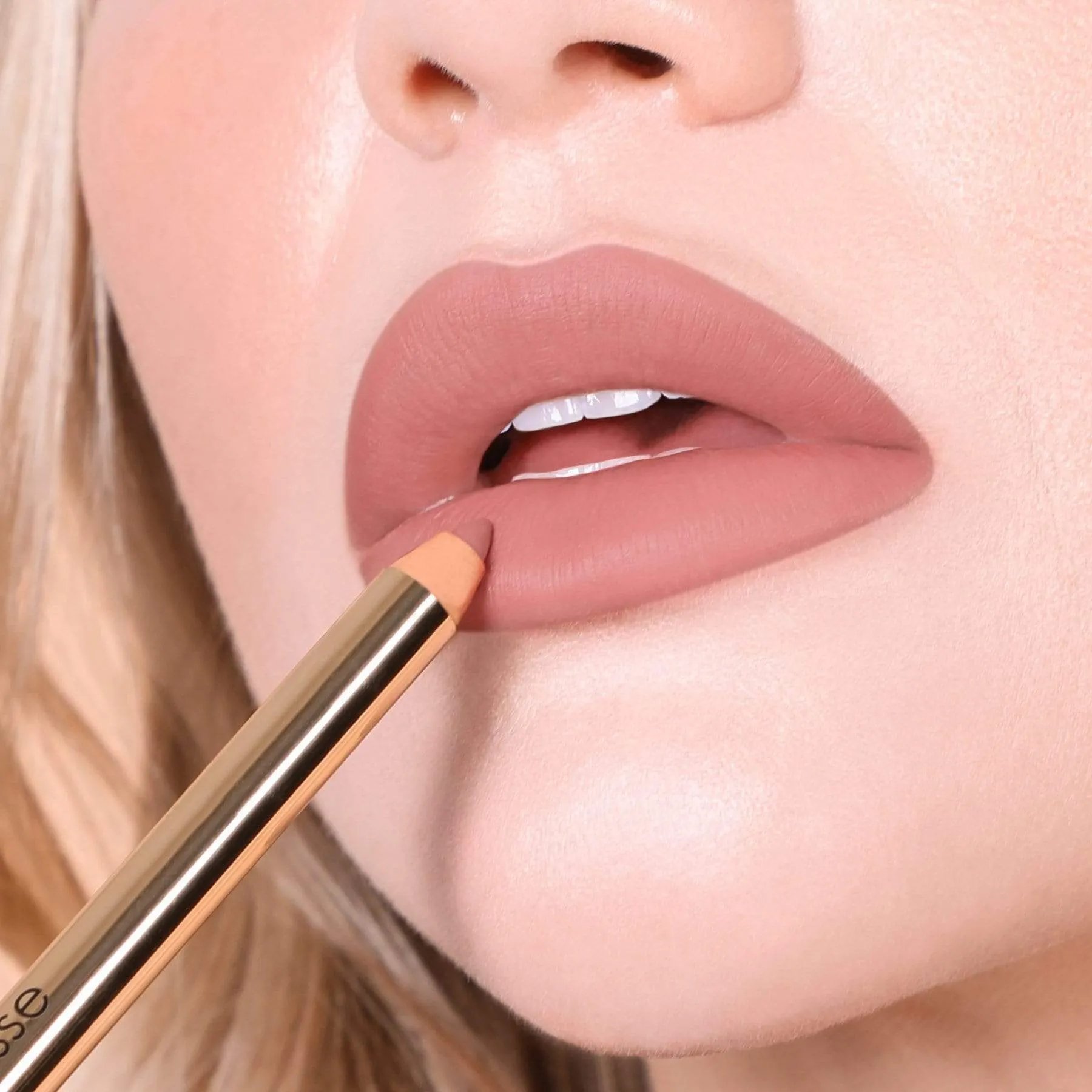Kissproof Matte Liner Duo - Nude Roses