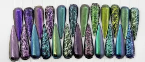 LULA BEAUTY CRYSTAL DIAMOND DUST PIGMENT NAIL ART SET 12PK