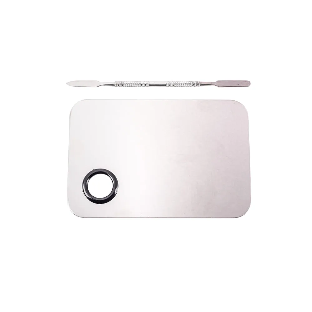 Makeup Palete with Spatula - Rectangle