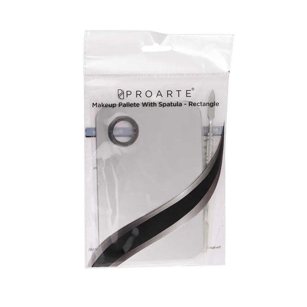 Makeup Palete with Spatula - Rectangle