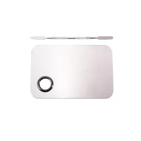 Makeup Palete with Spatula - Rectangle