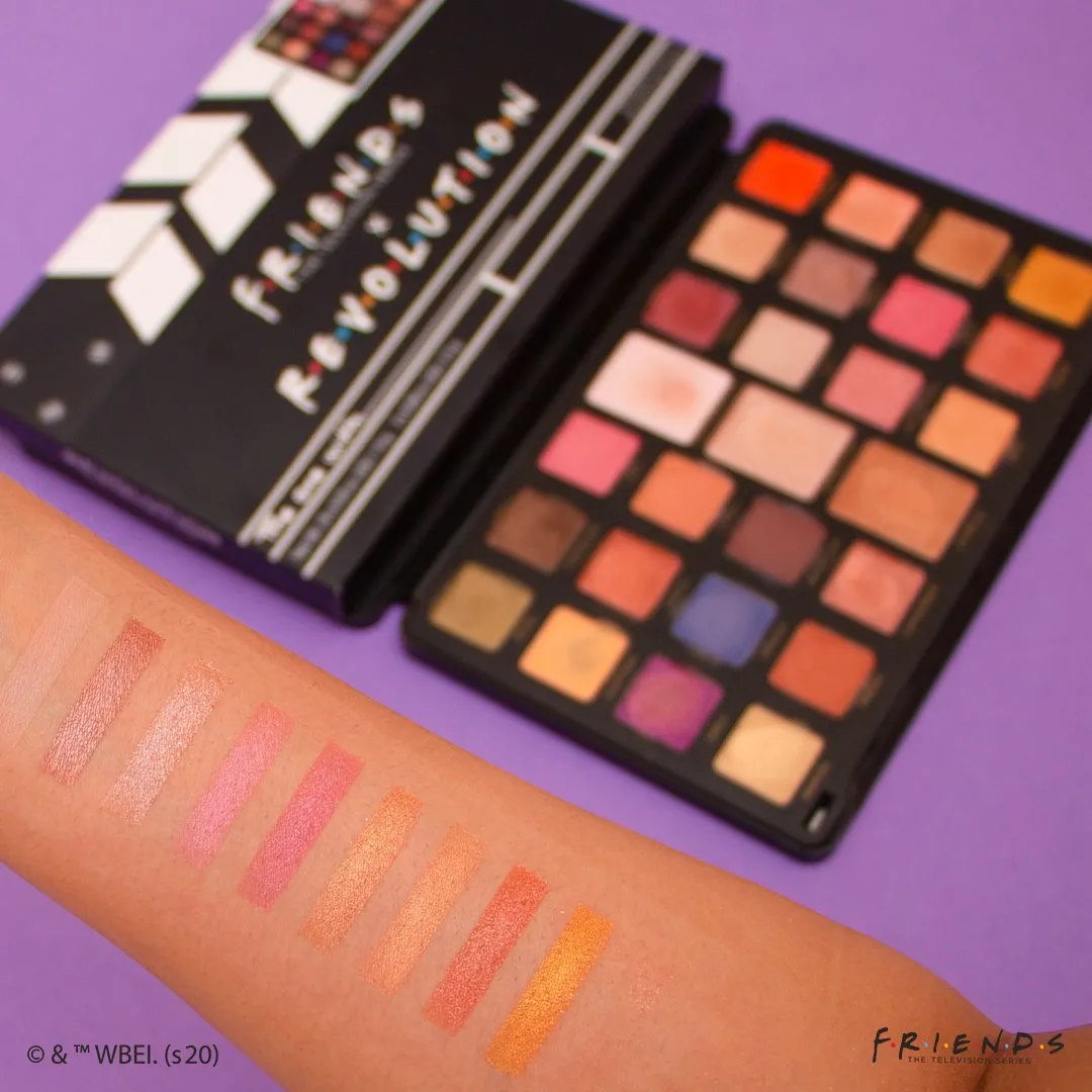 MAKEUP REVOLUTION X Friends Flawless Limitless Eyeshadow Palette