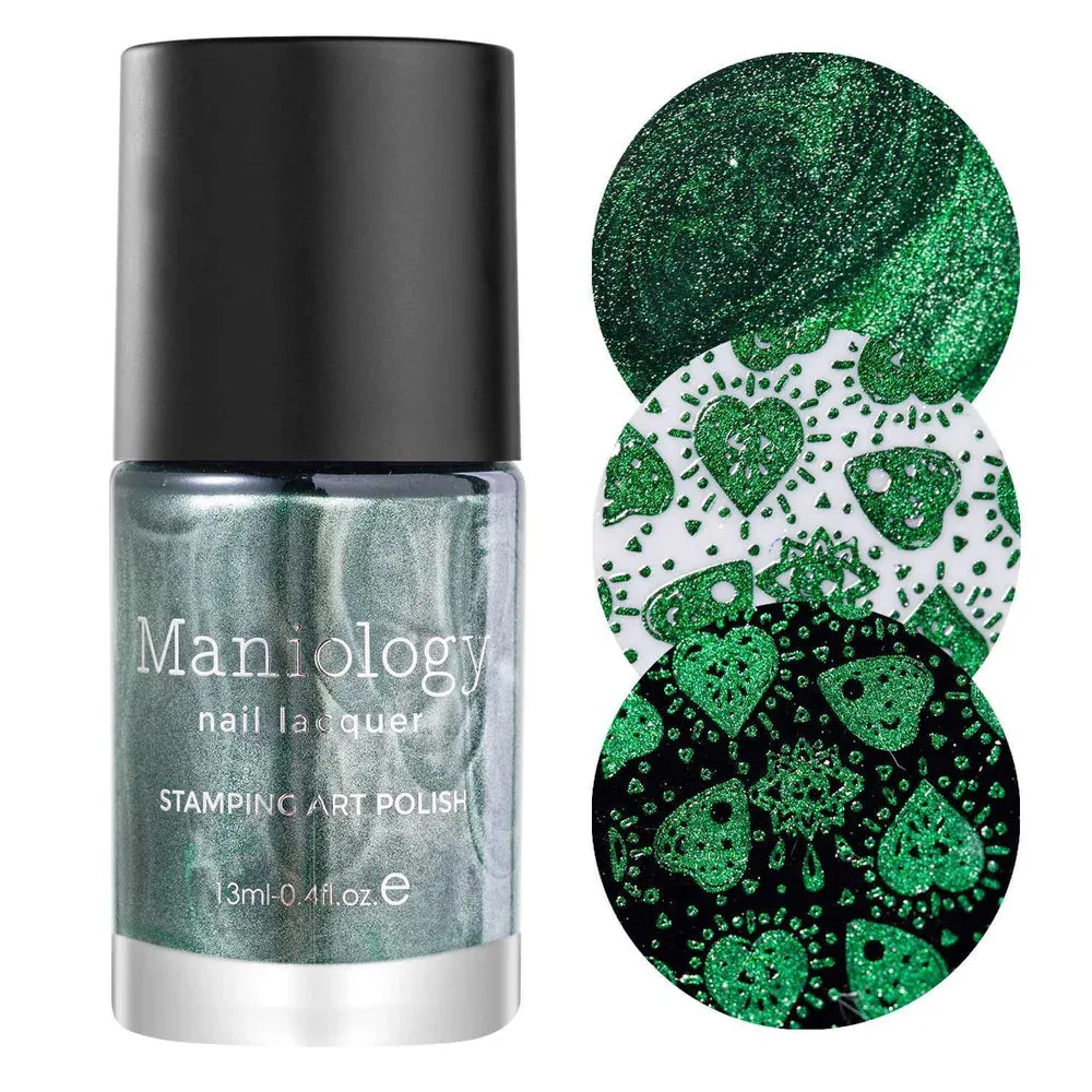Maniology Stamping Polish | Poison B309