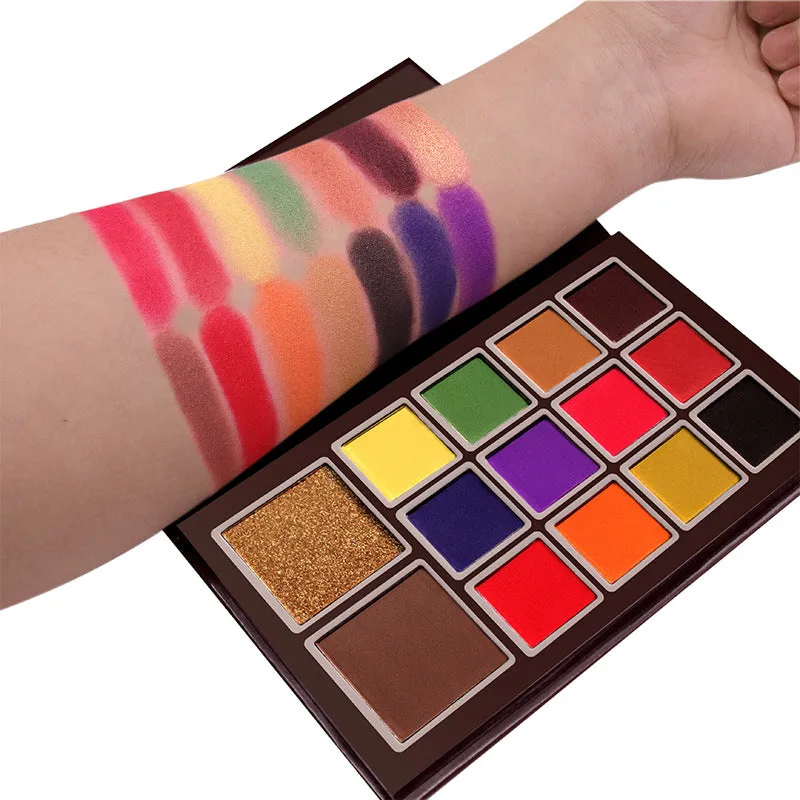 Matte and Shimmery Eyeshadow Palette