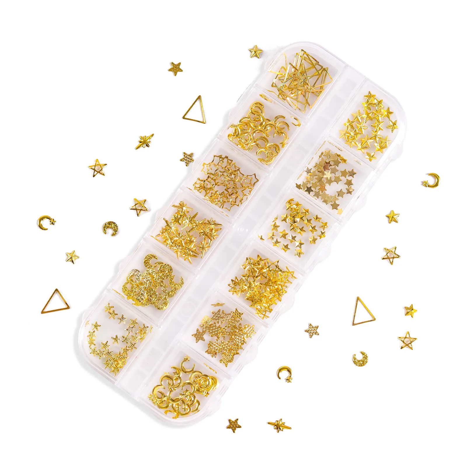 Metal Charms-Star & Moon