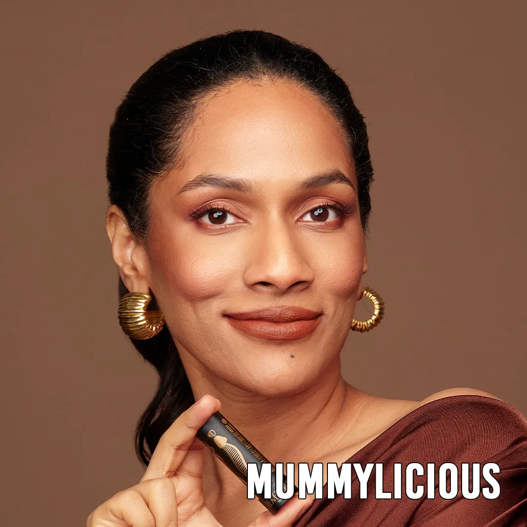 Mummylicious - Bare Browns Ultra Matte Lipstick (Rustic Brown)- Intense color pay-off