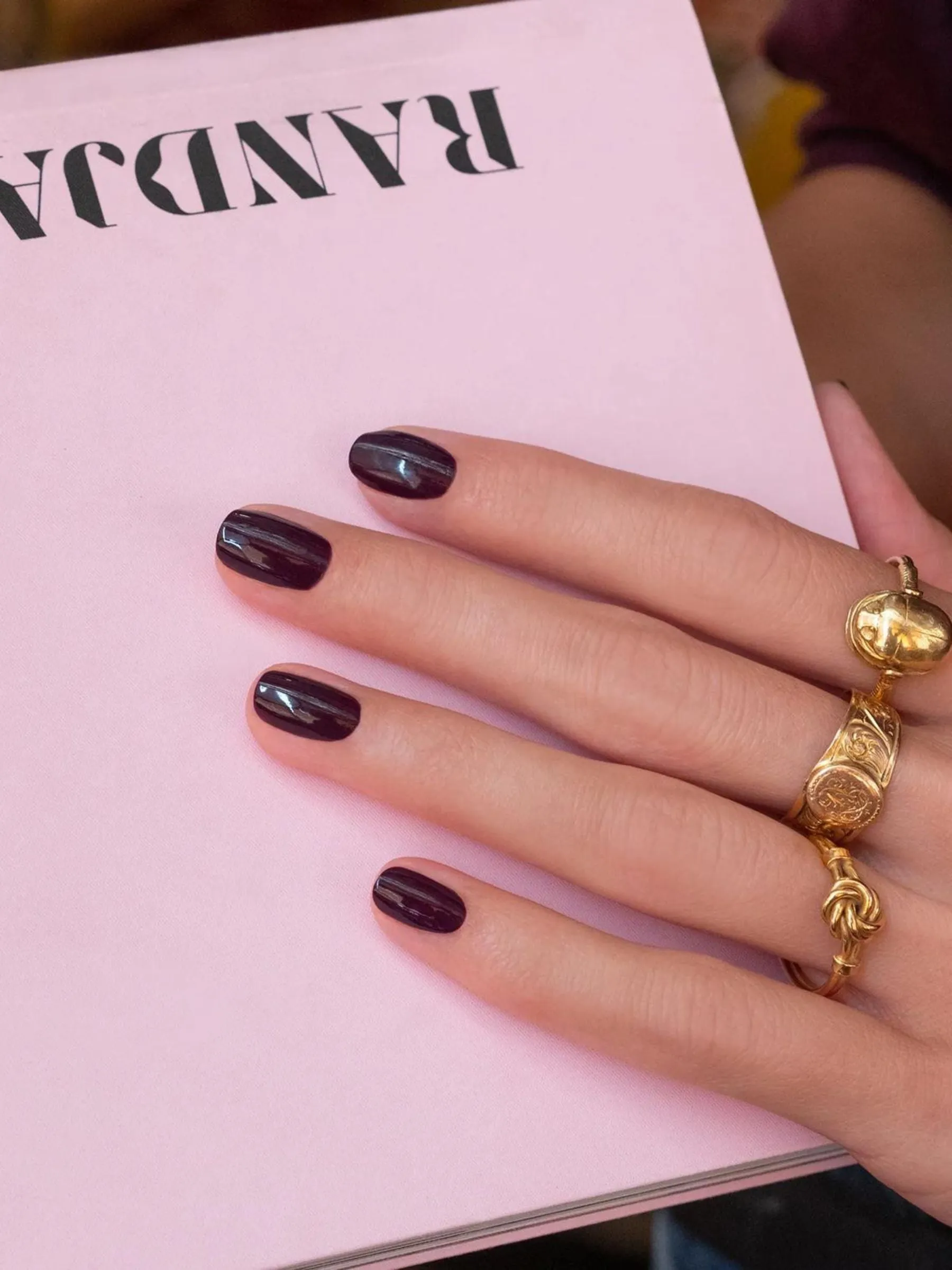 Nail Polish Aubergine Vegan | Manucurist