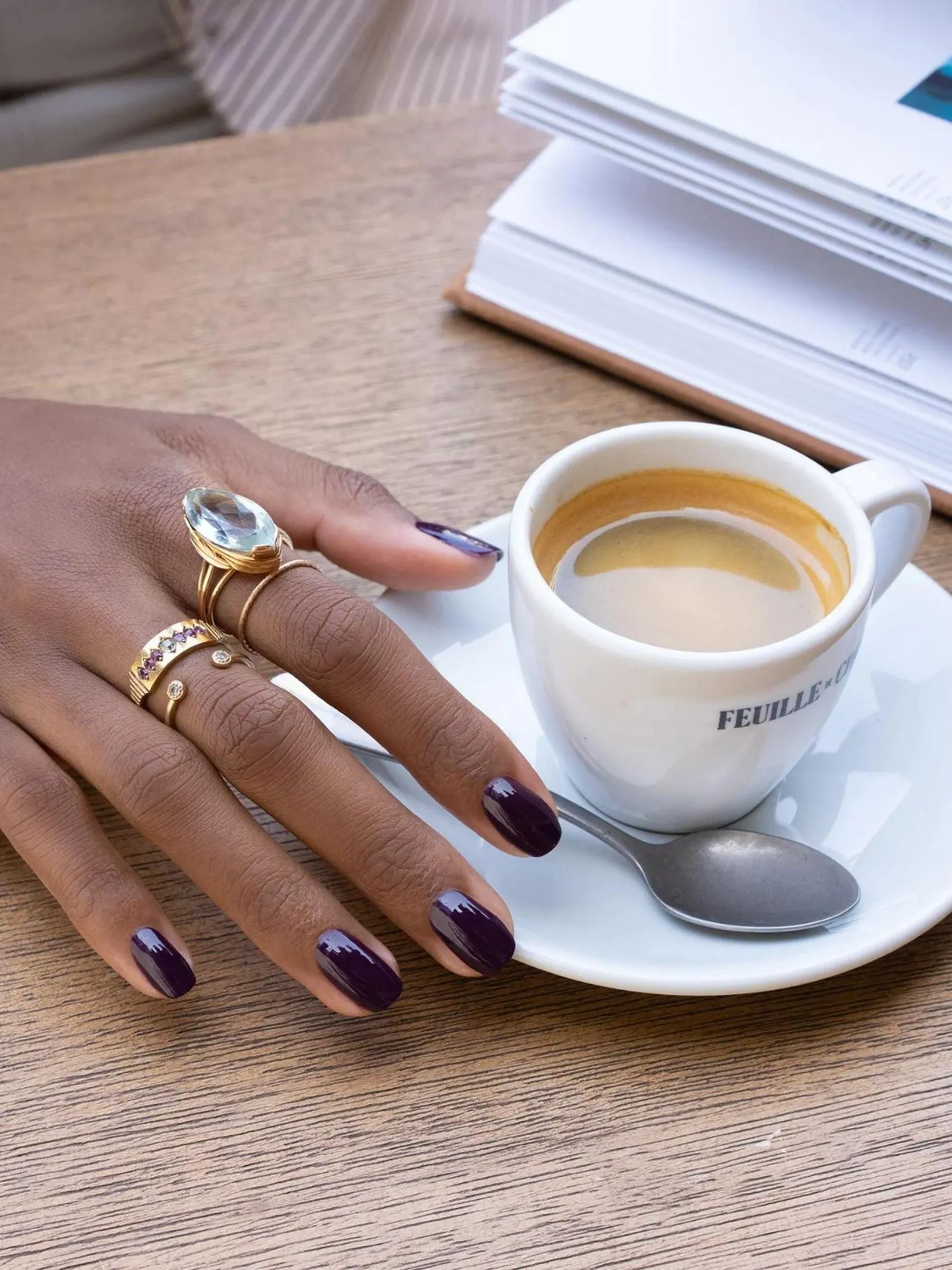 Nail Polish Aubergine Vegan | Manucurist