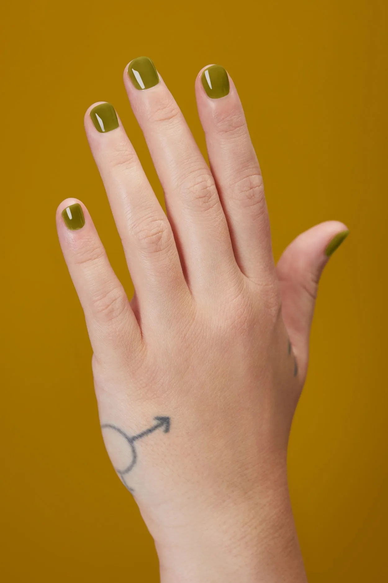 Olive Jelly Nail Polish