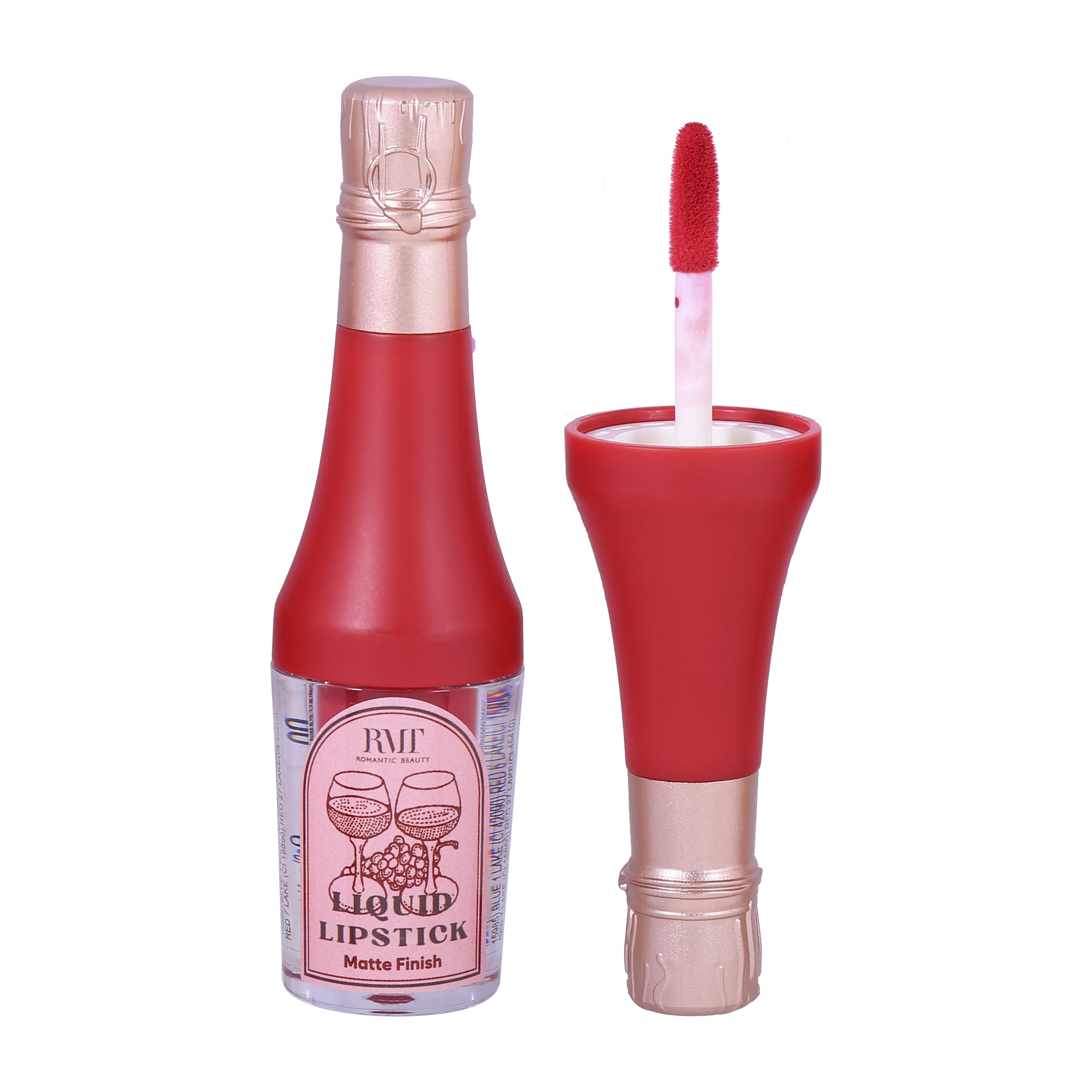 Pop a Bottle (Red) -  Matte Liquid Lipstick