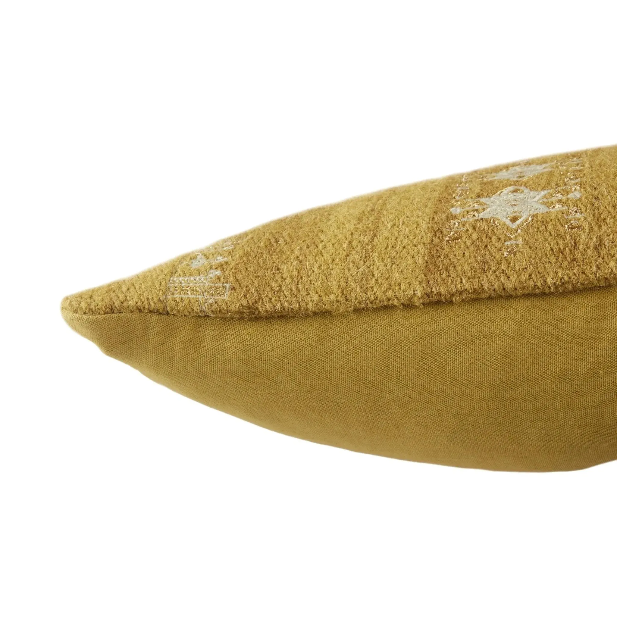 Puebla PUB03 Gold/Ivory Pillow