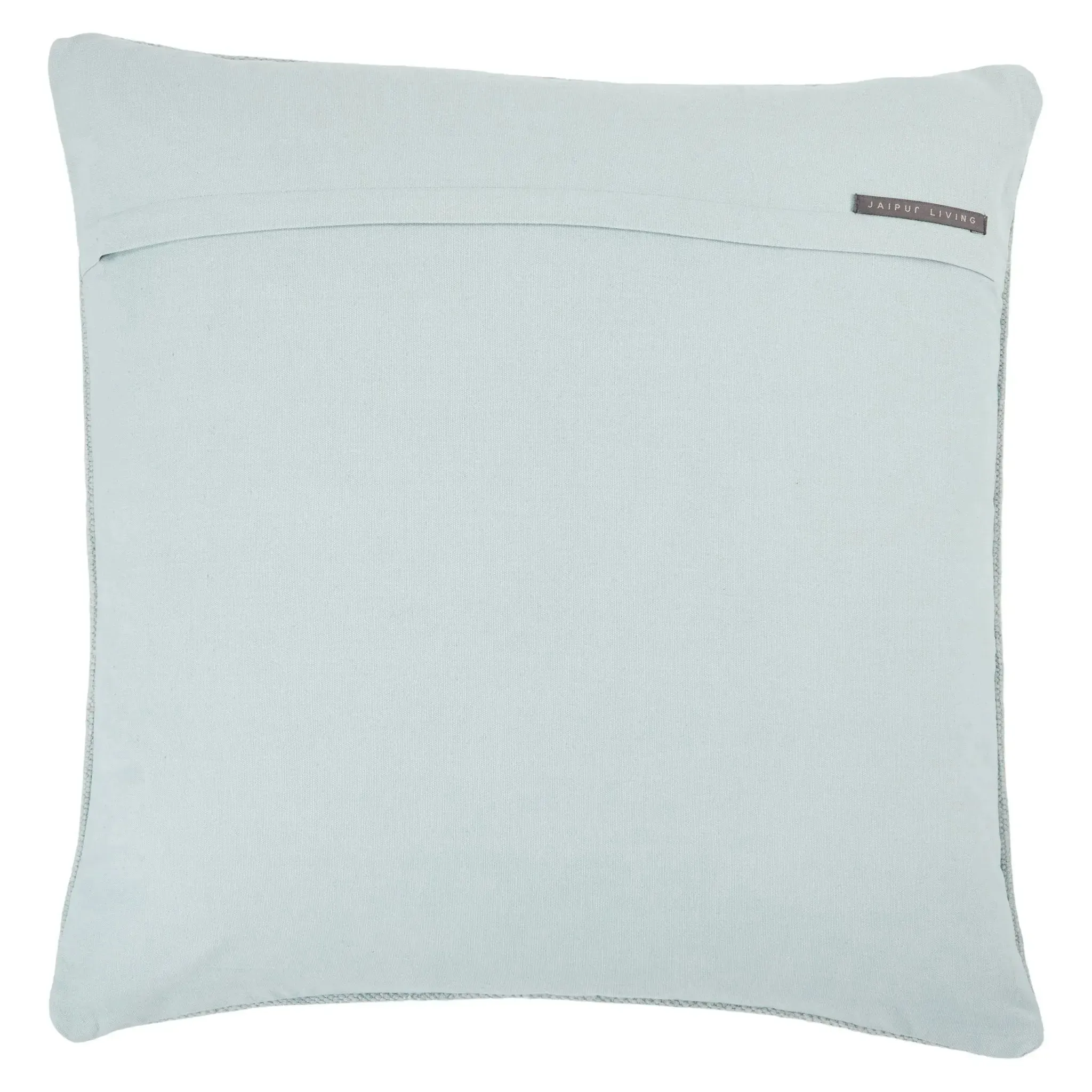 Puebla PUB12 Light Blue/Brown Pillow