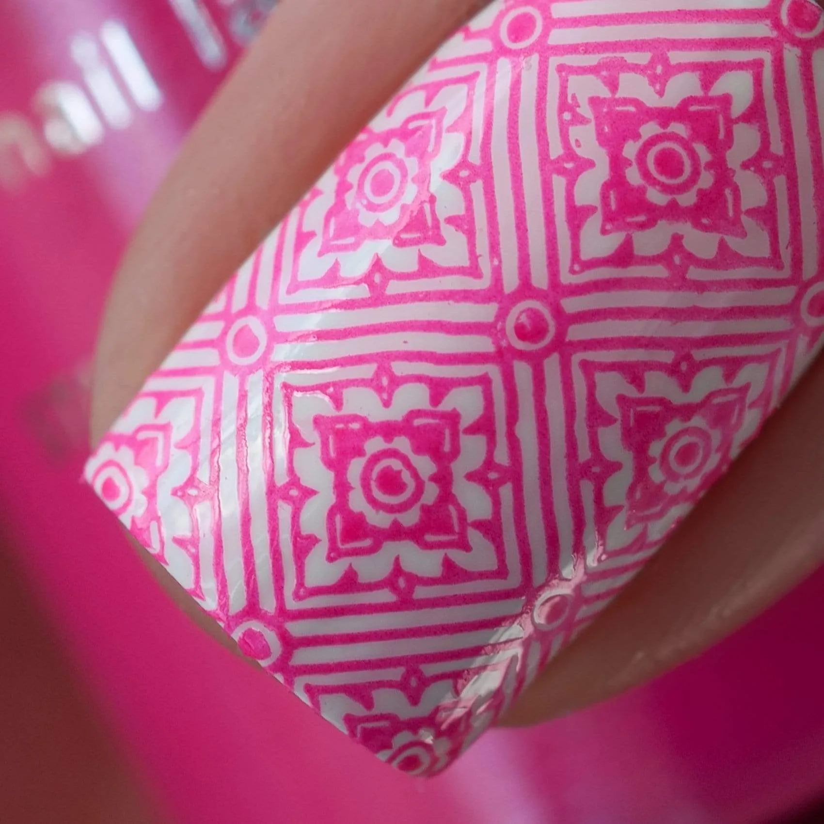 School's Out: Slam Book (B290) - Neon Pink Stamping Polish