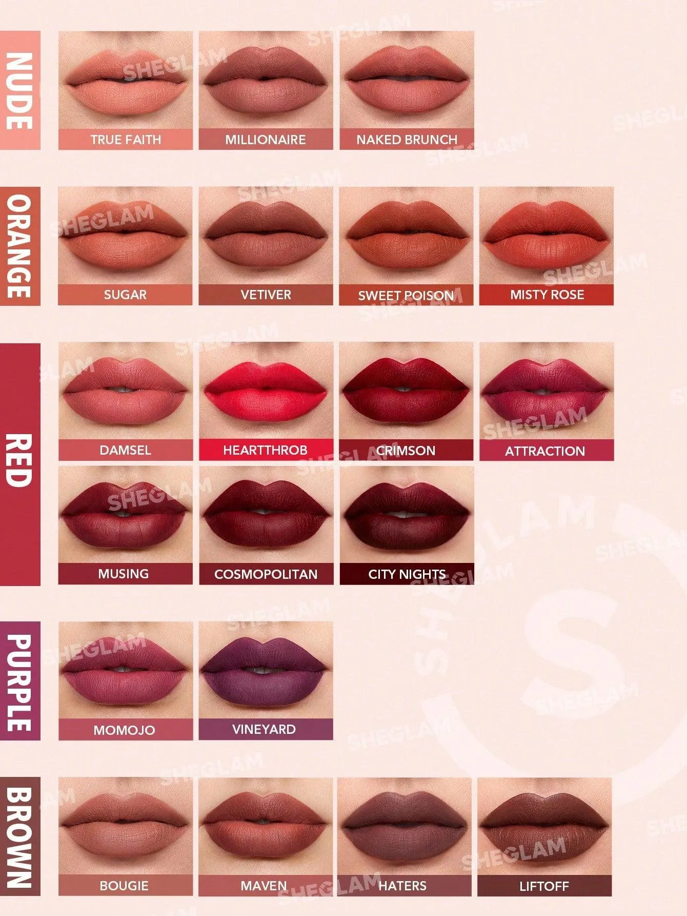 Sheglam - Matte Allure Liquid Lipstick