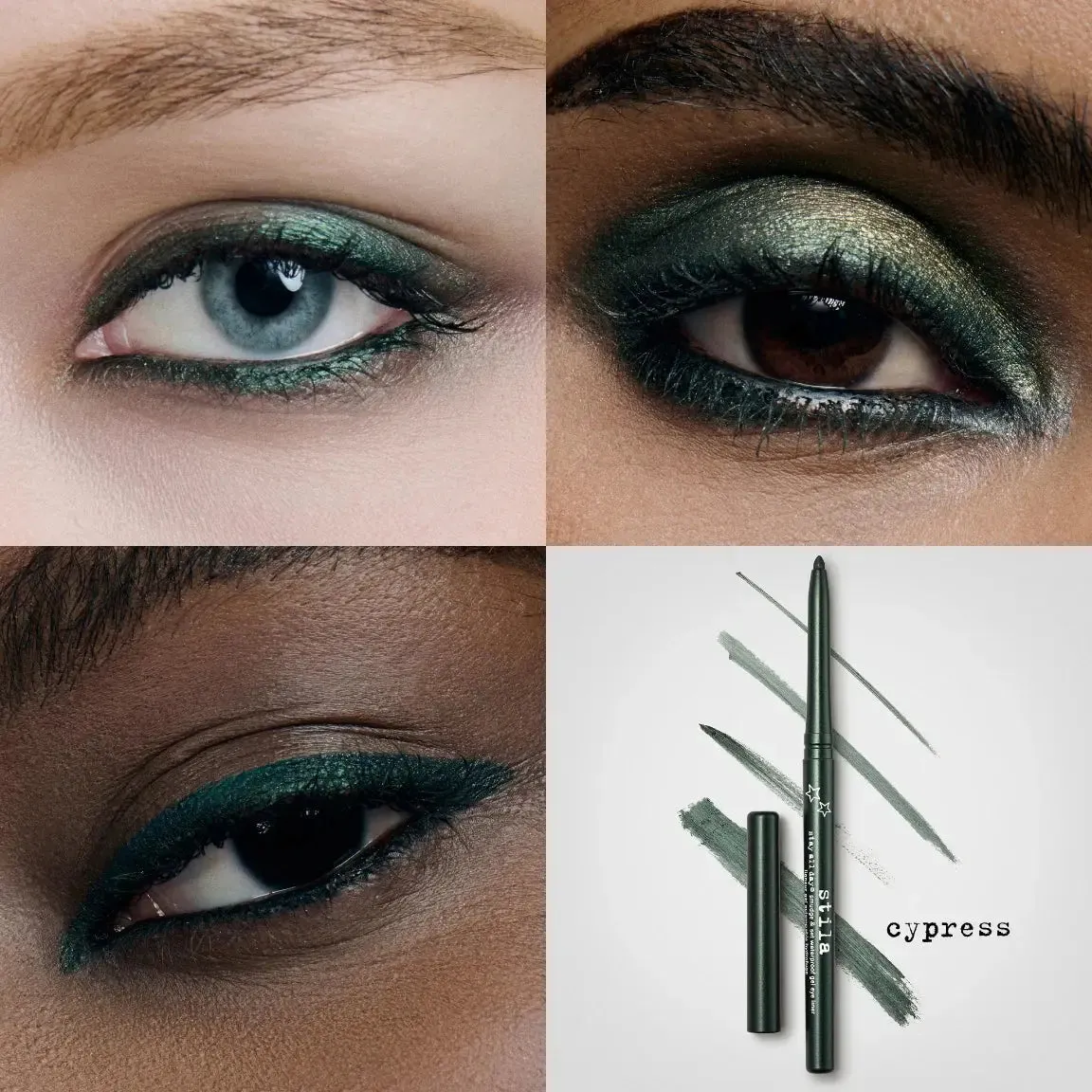 STILA Smudge & Set Waterproof Gel Eye Liner (Cypress)