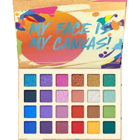 the art gallery eyeshadow & eyeliner palette