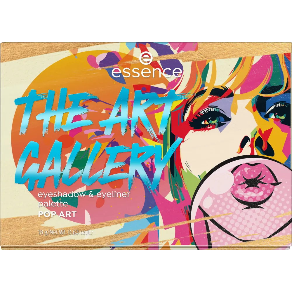 the art gallery eyeshadow & eyeliner palette