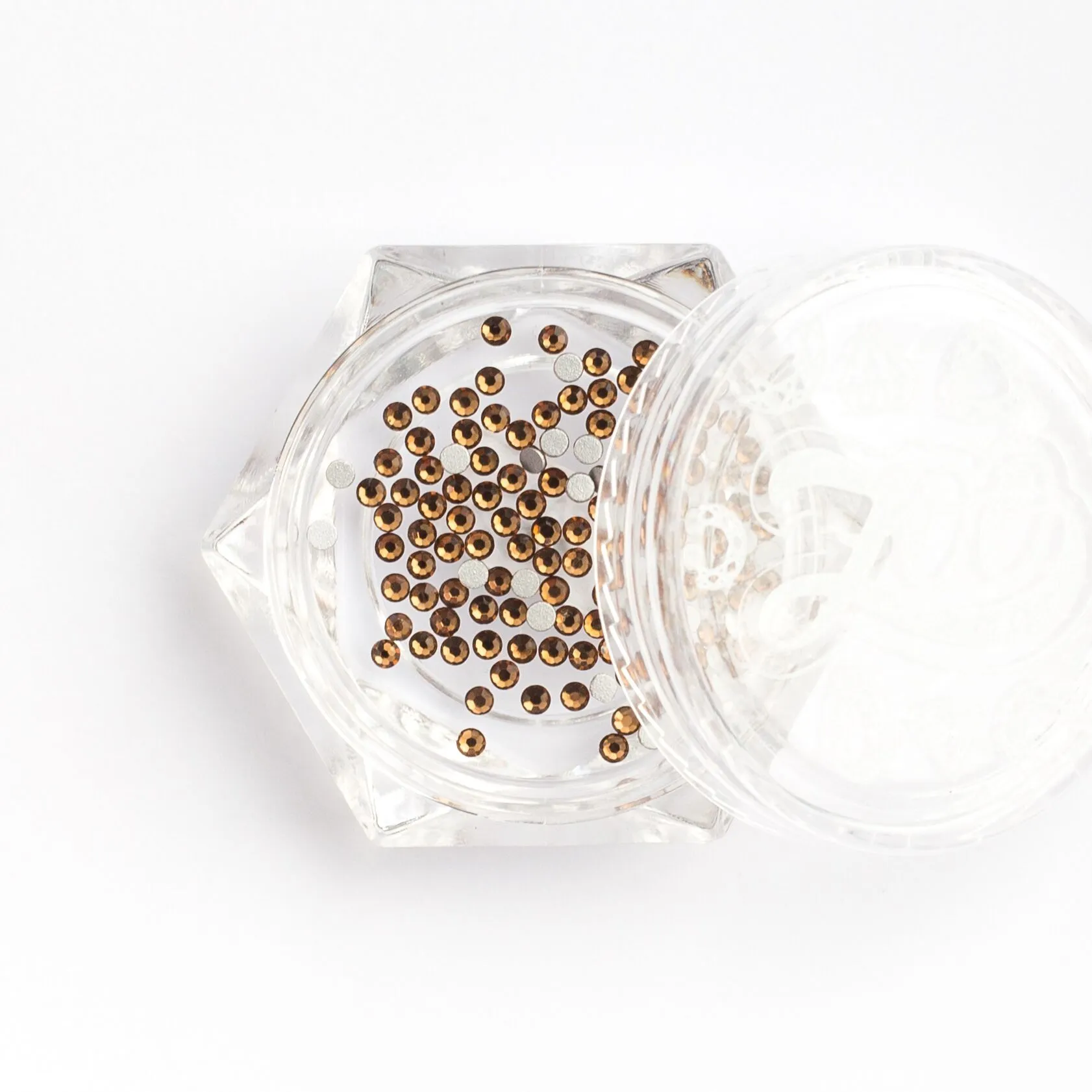 Zoo Nail Art Crystal Rhinestones - Copper