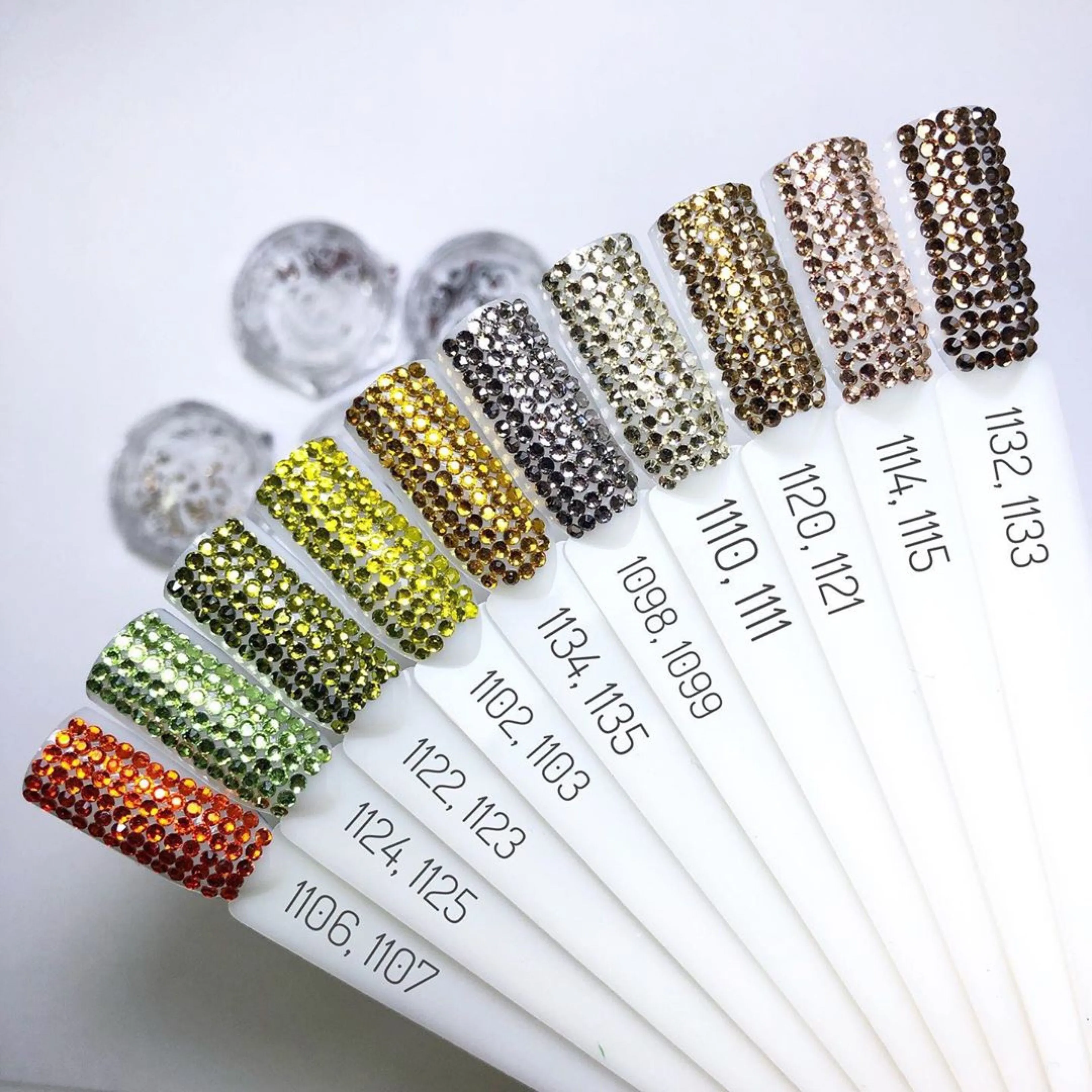 Zoo Nail Art Crystal Rhinestones - Copper